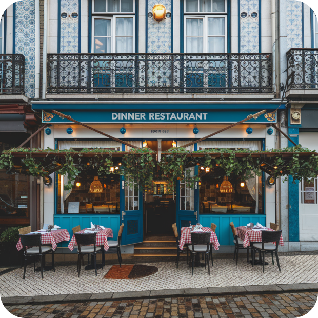 Fachada restaurante